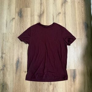 Goodfellow & Co Men's Dark Red Short Sleeve Tee